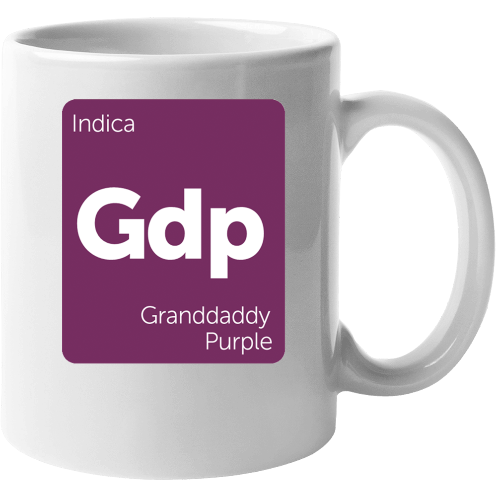 Granddaddy Purple Strain Weed Mug
