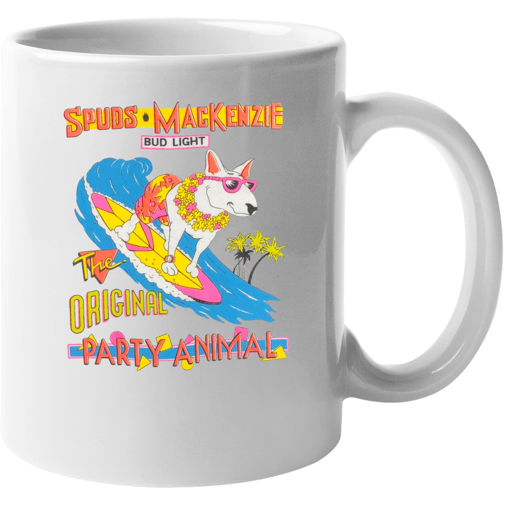 Spuds Mackenzie Bud Light The Orginal Party Animal Mug