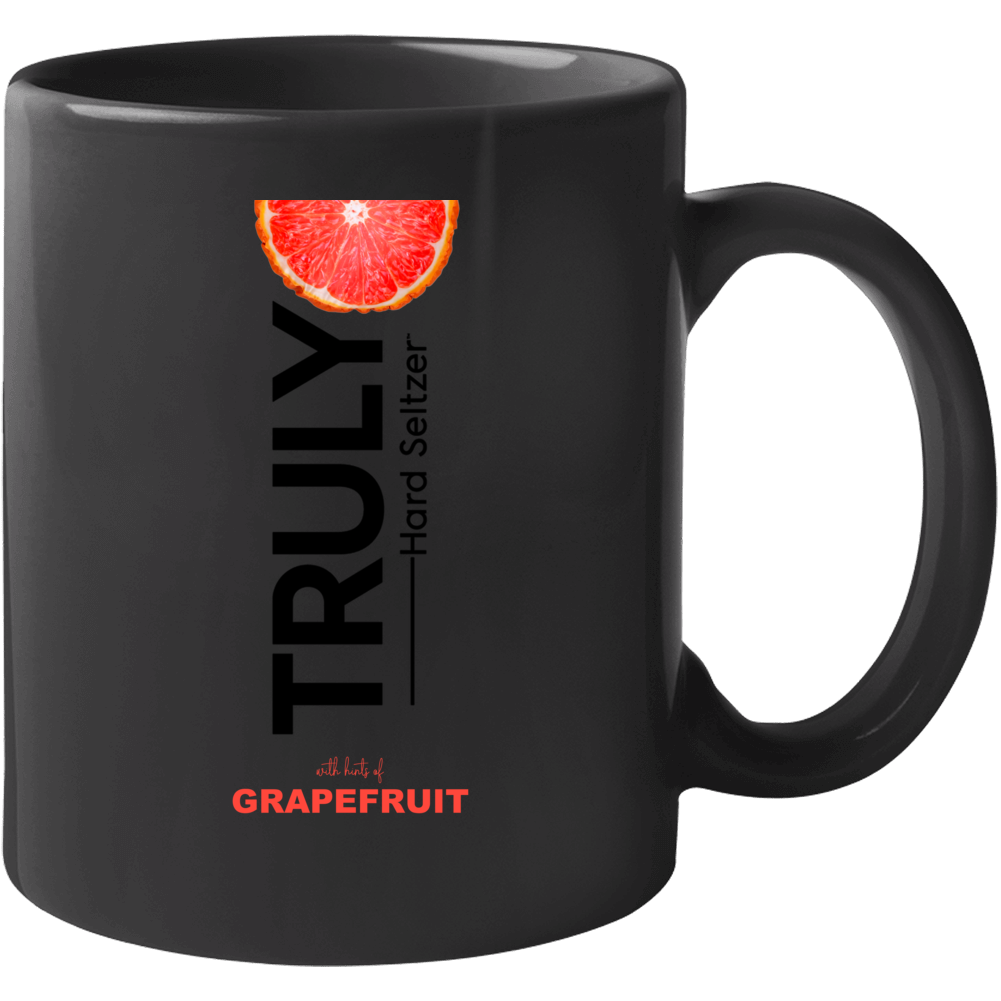 Truly Hard Seltzer Grapefruit Halloween Costume Alcohol Mug