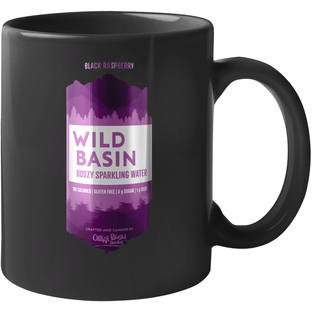 Black Raspberry Wild Basin Boozy Sparkling Water Halloween Costume Mug