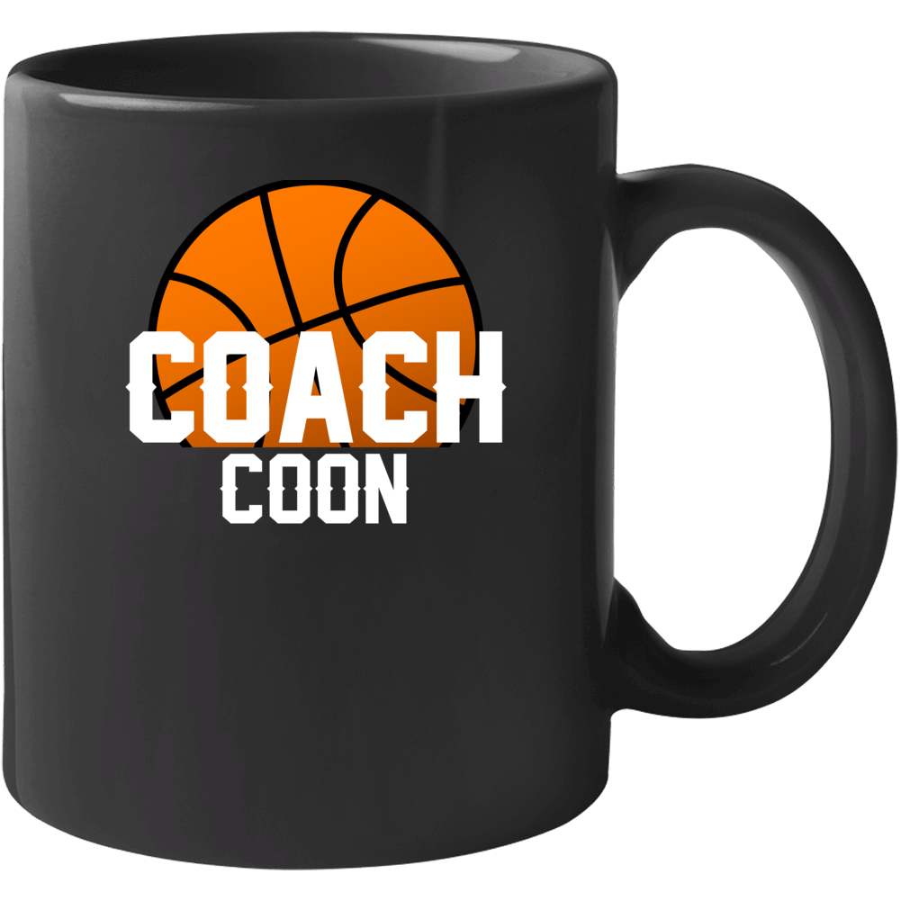 Coach Coon Basketball Name Mug Coach Coon Basketball Name Mug
