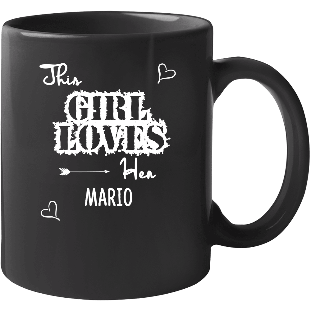 This Girl Loves Her Mario Cute Relationship Mug This Girl Loves Her Mario Cute Relationship Mug