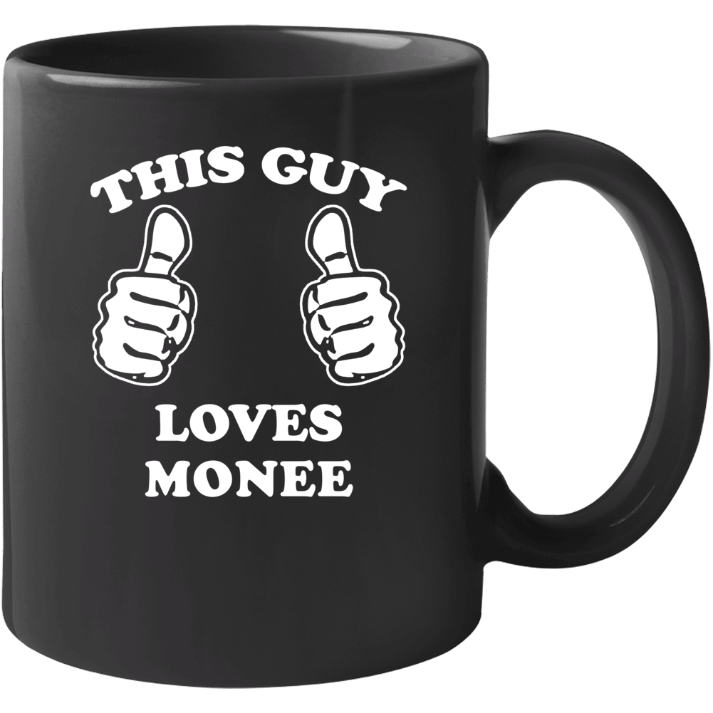 Monee This Guy Loves Illinois Mug Monee This Guy Loves Illinois Mug