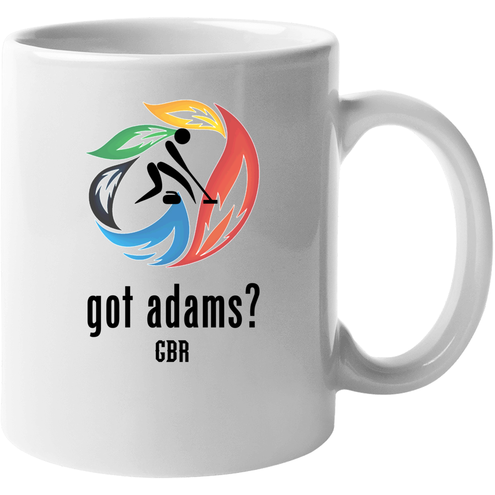 Vicki Adams Gbr Sochi Winter Olympic Curling Mug Vicki Adams Gbr Sochi Winter Olympic Curling Mug