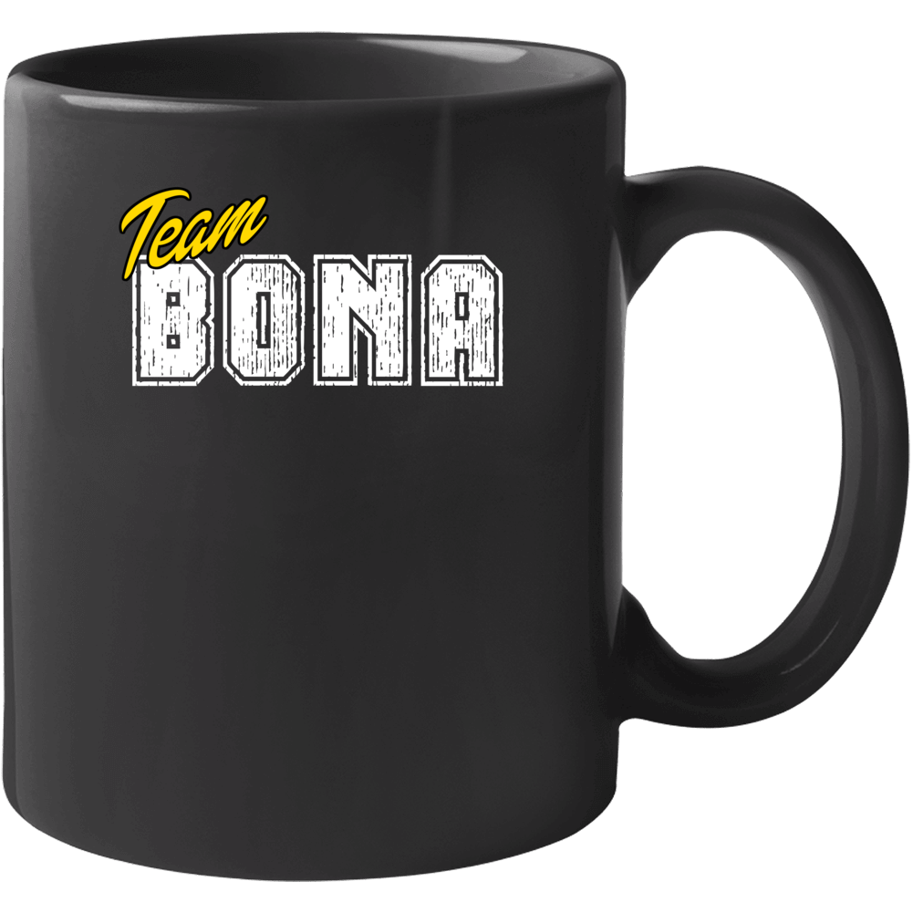 Team Bona Cool Custom Family Sports Last Name Reunion Mug Team Bona Cool Custom Family Sports Last Name Reunion Mug