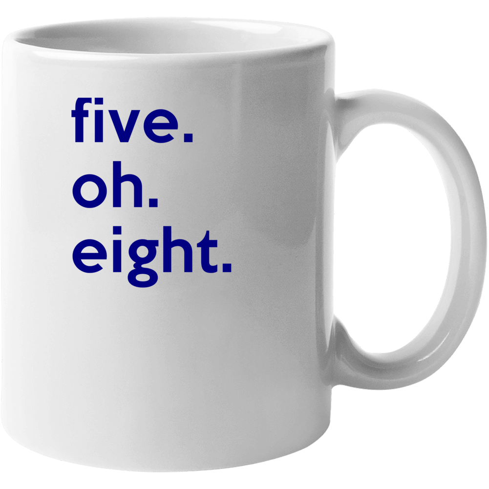 Massachusetts 508 Fun Cool Area Code Pride Mug