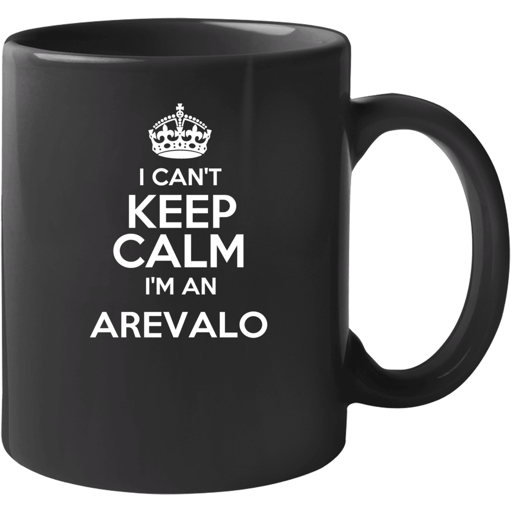 Arevalo I Cant Keep Calm Parody Mug