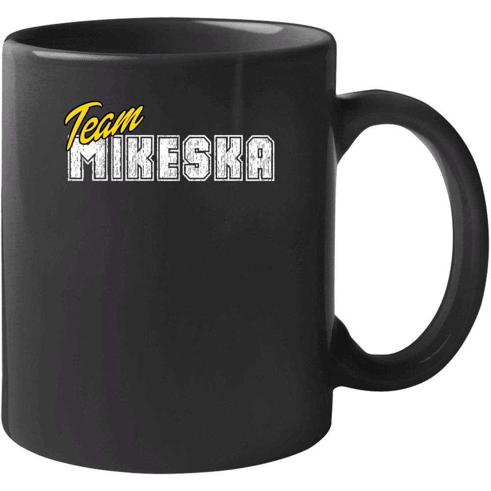 Team Mikeska Cool Custom Family Sports Last Name Reunion Mug