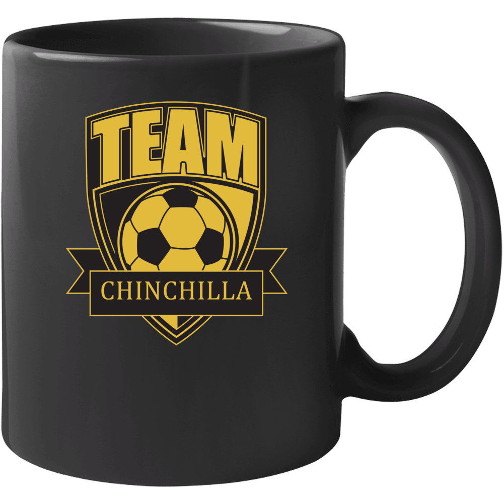 Team Chinchilla Last Name Soccer Mug Team Chinchilla Last Name Soccer Mug