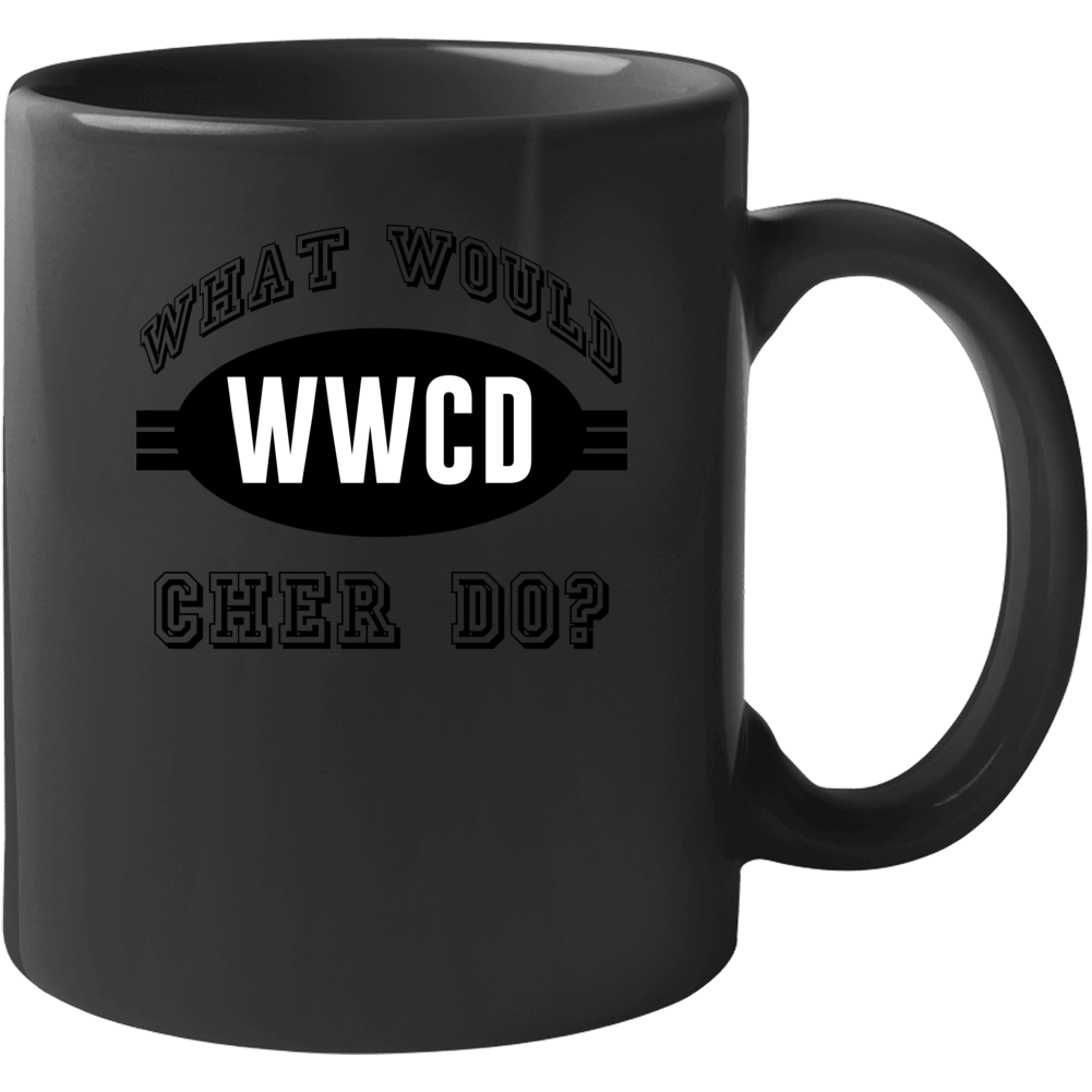 What Would Cher Do Wwjd Parody Custom Name Mug