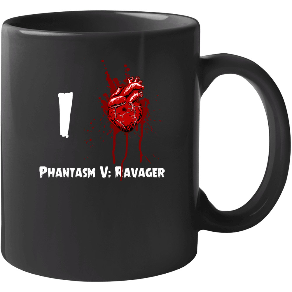 I Heart Love Phantasm V: Ravager Bloody Horror Movie Mug I Heart Love Phantasm V: Ravager Bloody Horror Movie Mug