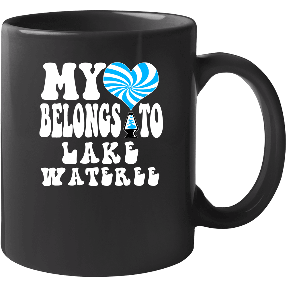 My Heart Belongs To Lake Wateree South Carolina Mug