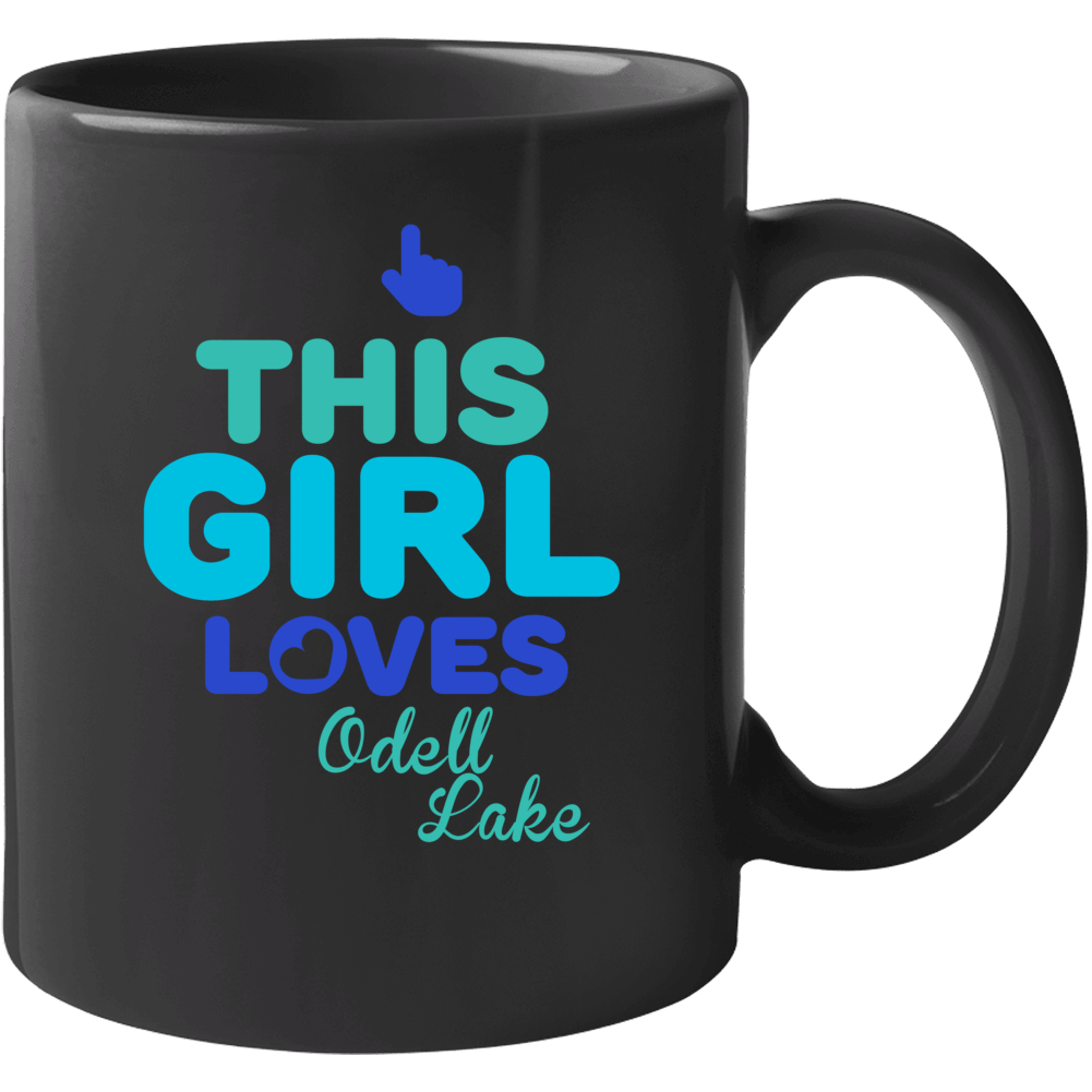 This Girl Loves Odell Lake Oregon Funny Mug