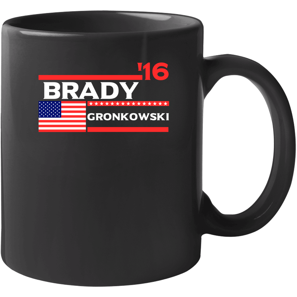 Brady Gronkowski New England For President 2016 Football Election Paro Brady Gronkowski New England For President 2016 Football Election Paro