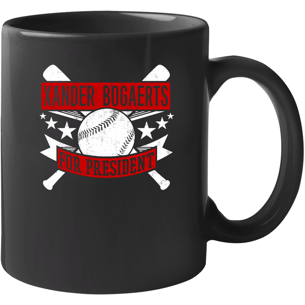 Xander Bogaerts For President Boston Baseball Player Funny Mug Xander Bogaerts For President Boston Baseball Player Funny Mug