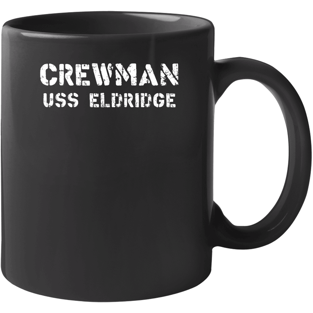 Crewman Uss Eldridge Us Navy Mug Crewman Uss Eldridge Us Navy Mug