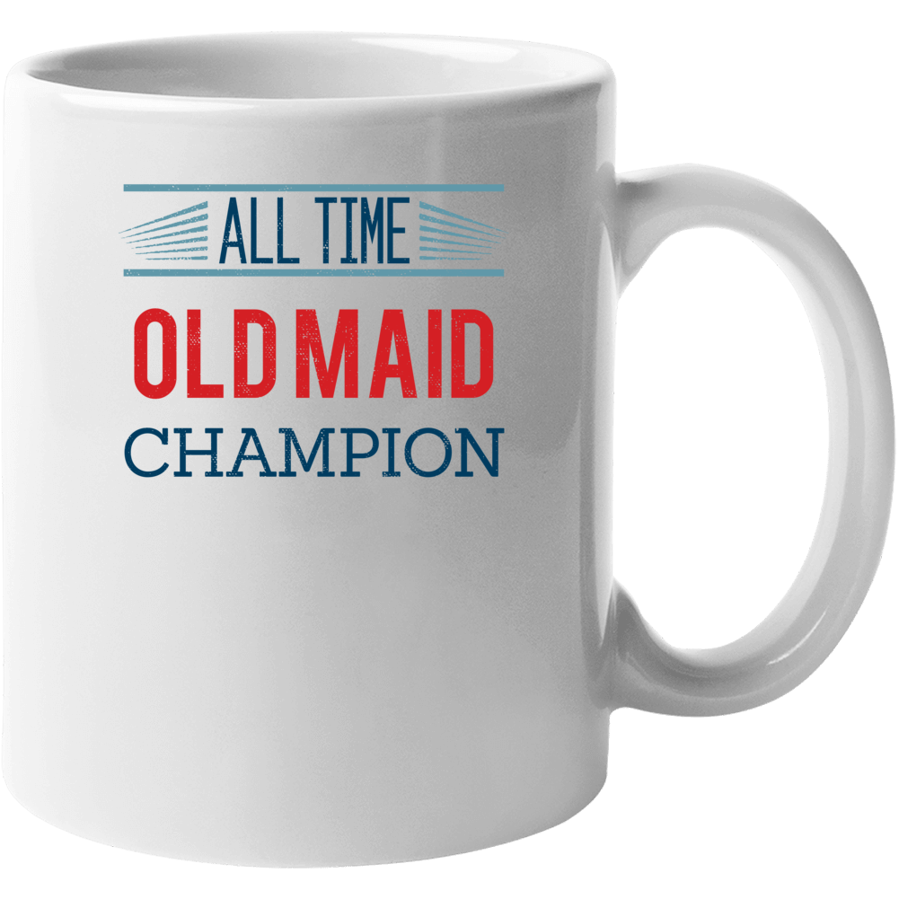 All Time Old Maid Champion Card Games Mug All Time Old Maid Champion Card Games Mug