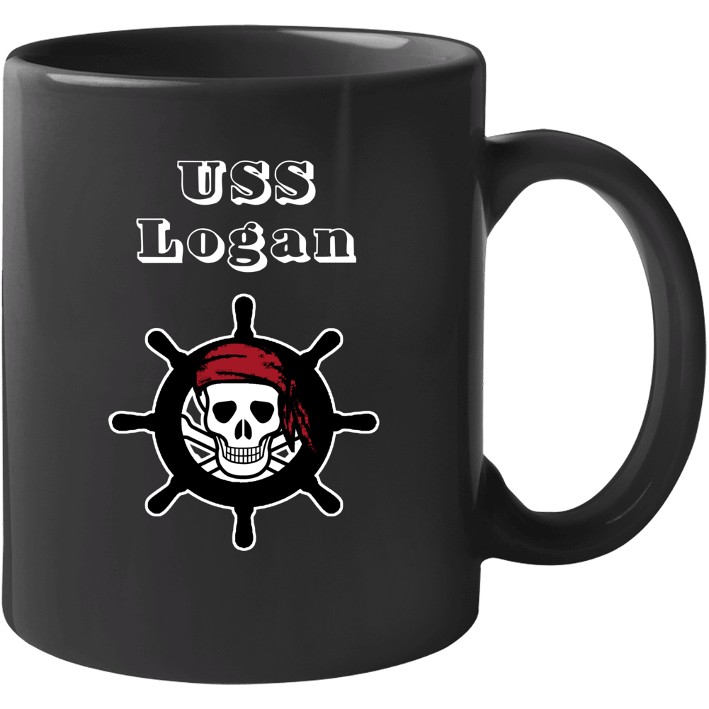 Uss Logan Trending Skull Pirate Ship Mug Uss Logan Trending Skull Pirate Ship Mug