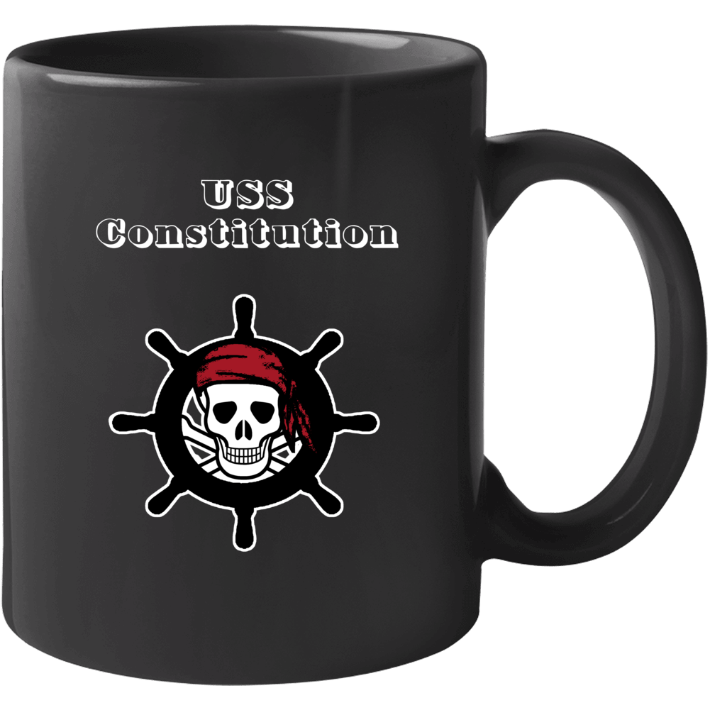 Uss Constitution Trending Skull Pirate Ship Mug Uss Constitution Trending Skull Pirate Ship Mug