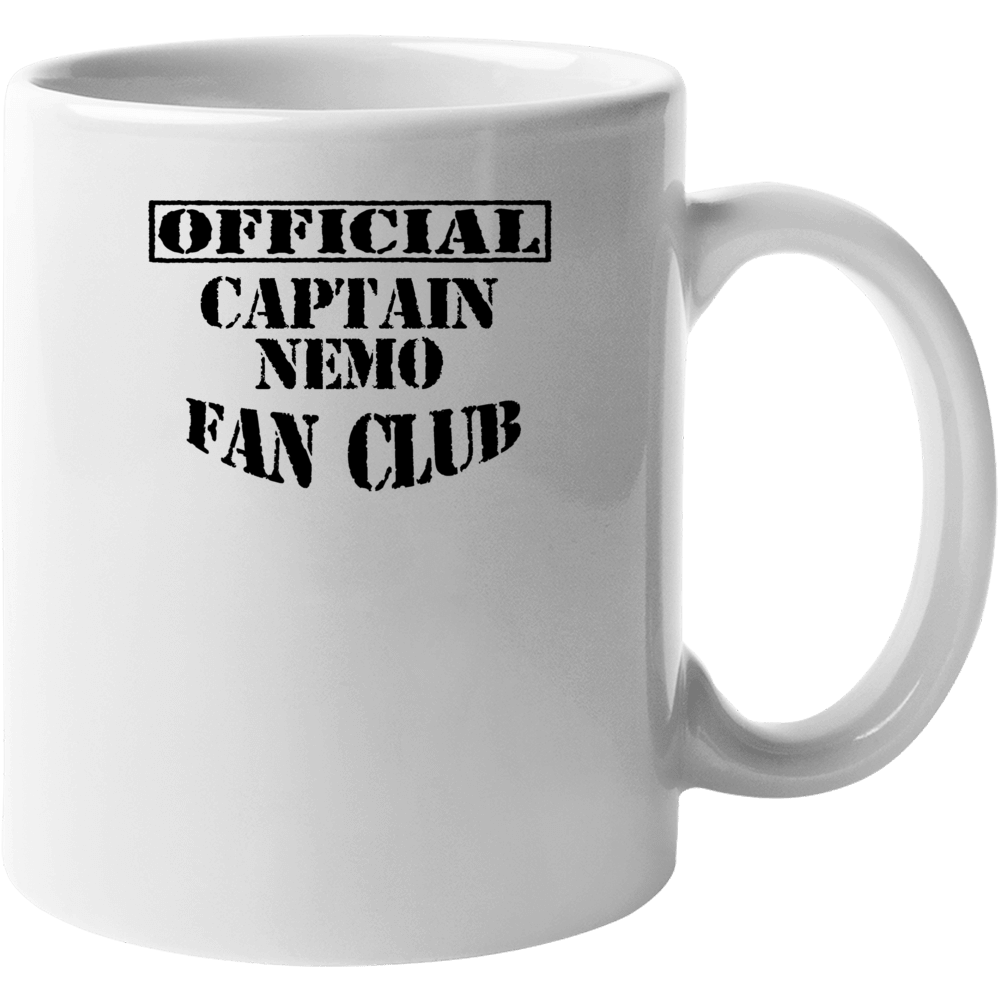 Captain Nemo Fan Club Favorite Character Novel Book Mug Captain Nemo Fan Club Favorite Character Novel Book Mug