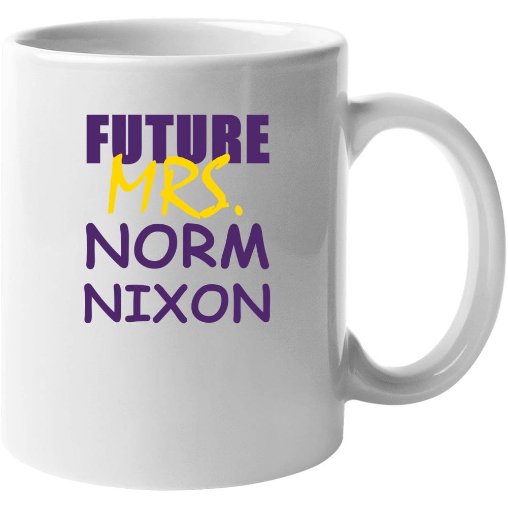 Norm Nixon Future Mrs Sports Basketball Los Angeles California Mug Norm Nixon Future Mrs Sports Basketball Los Angeles California Mug