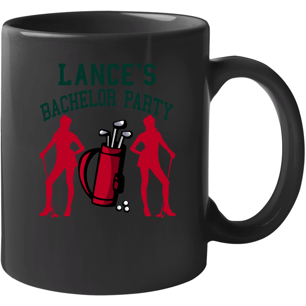 Lance Pub Bar Drinking Bachelor Party Stage Golf Groom Mug Lance Pub Bar Drinking Bachelor Party Stage Golf Groom Mug