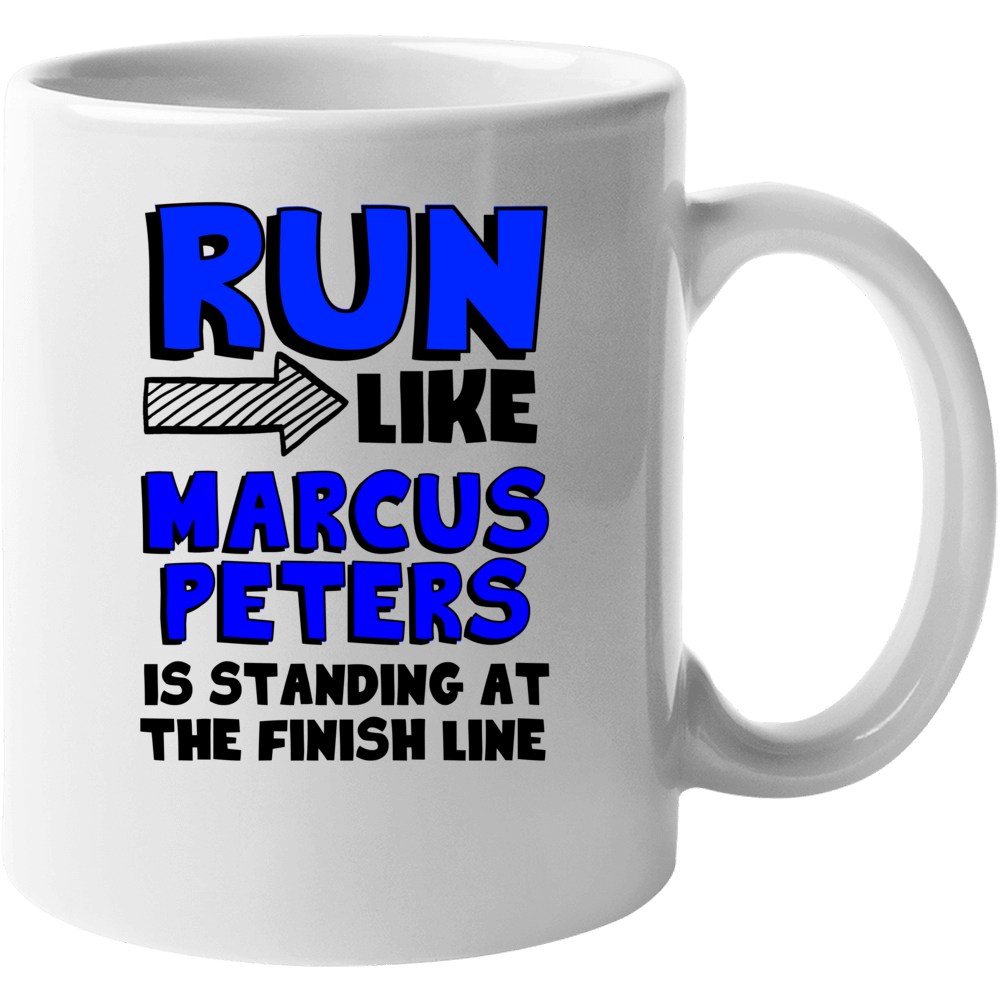 Run Like Marcus Peters Is At Finish Line Kansas City Football Player M Run Like Marcus Peters Is At Finish Line Kansas City Football Player M