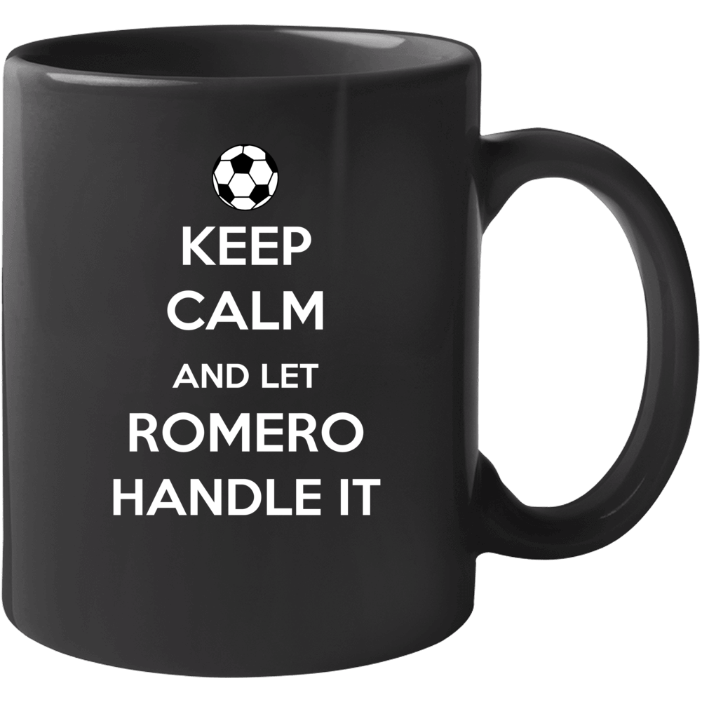 Sergio Romero Argentina Gk Funny Handle It World Cup Soccer Mug