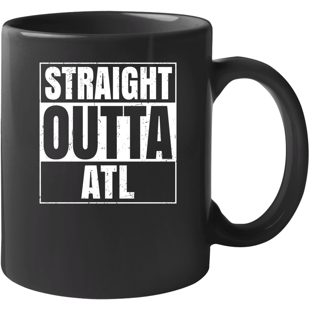 Straight Outta Atl Atlanta Ga Airport Code Flying Mug Straight Outta Atl Atlanta Ga Airport Code Flying Mug