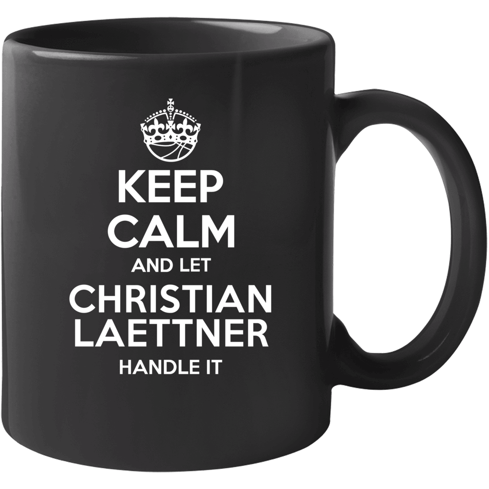 Christian Laettner Keep Calm Let Player Handle It Golden State Basketball Mug