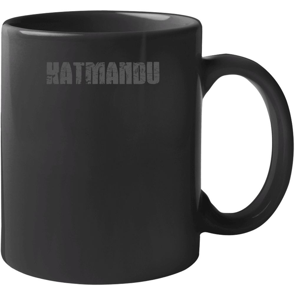 Katmandu Tv Show Popular Distressed Look Mug