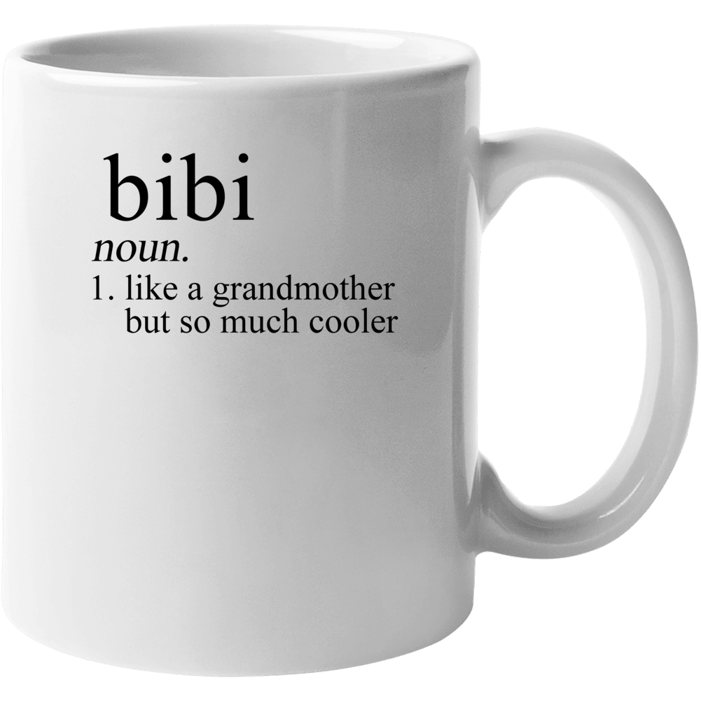 Bibi Noun Language Definition Grandma Grandmother Mother's Day Gift Mu Bibi Noun Language Definition Grandma Grandmother Mother's Day Gift Mu