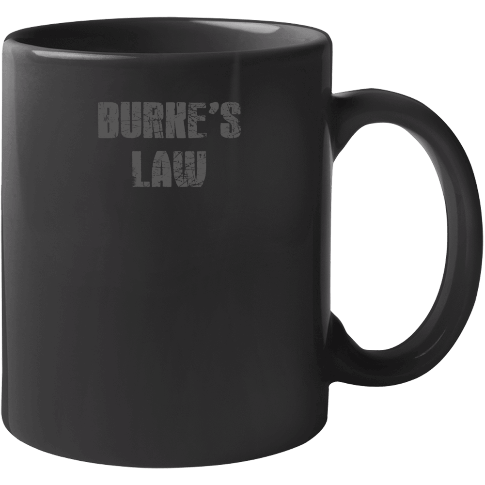 Burkes Law Tv Show Popular Distressed Look Mug