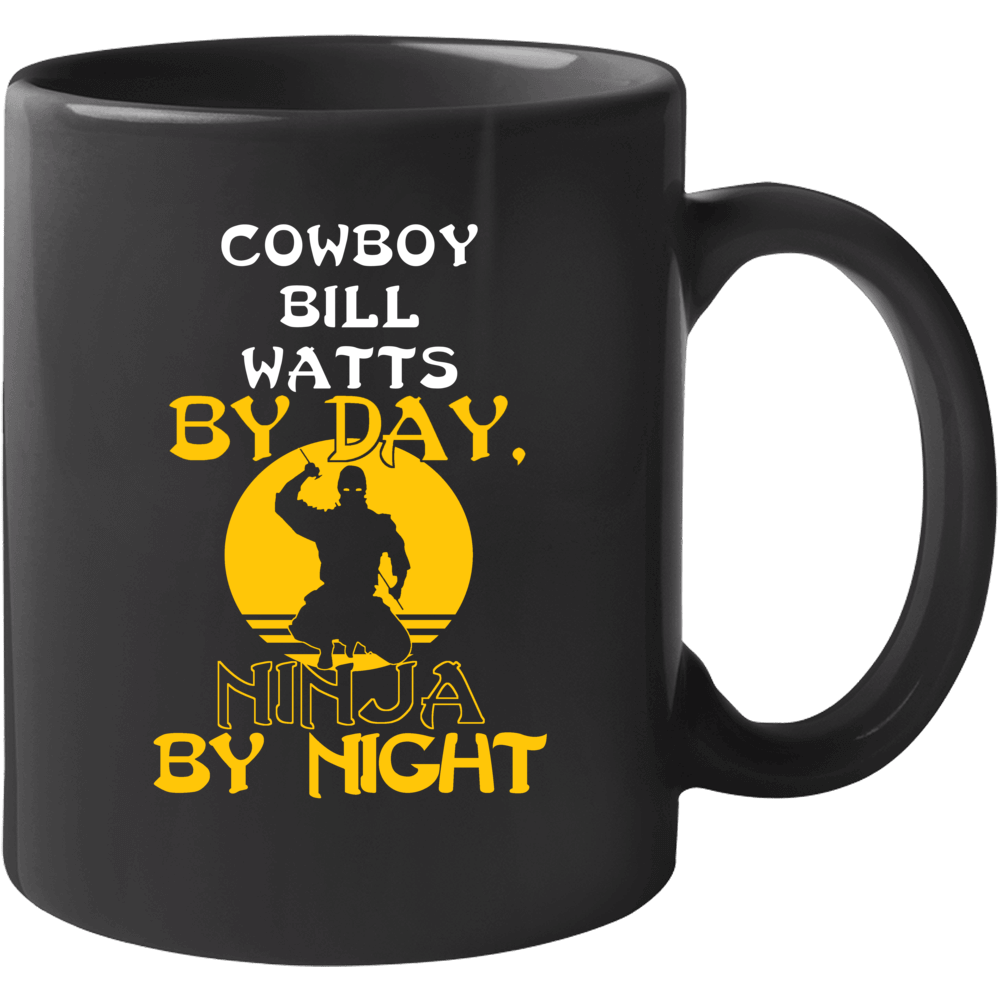 Cowboy Bill Watts By Day Wwe Hall Of Fame Mug