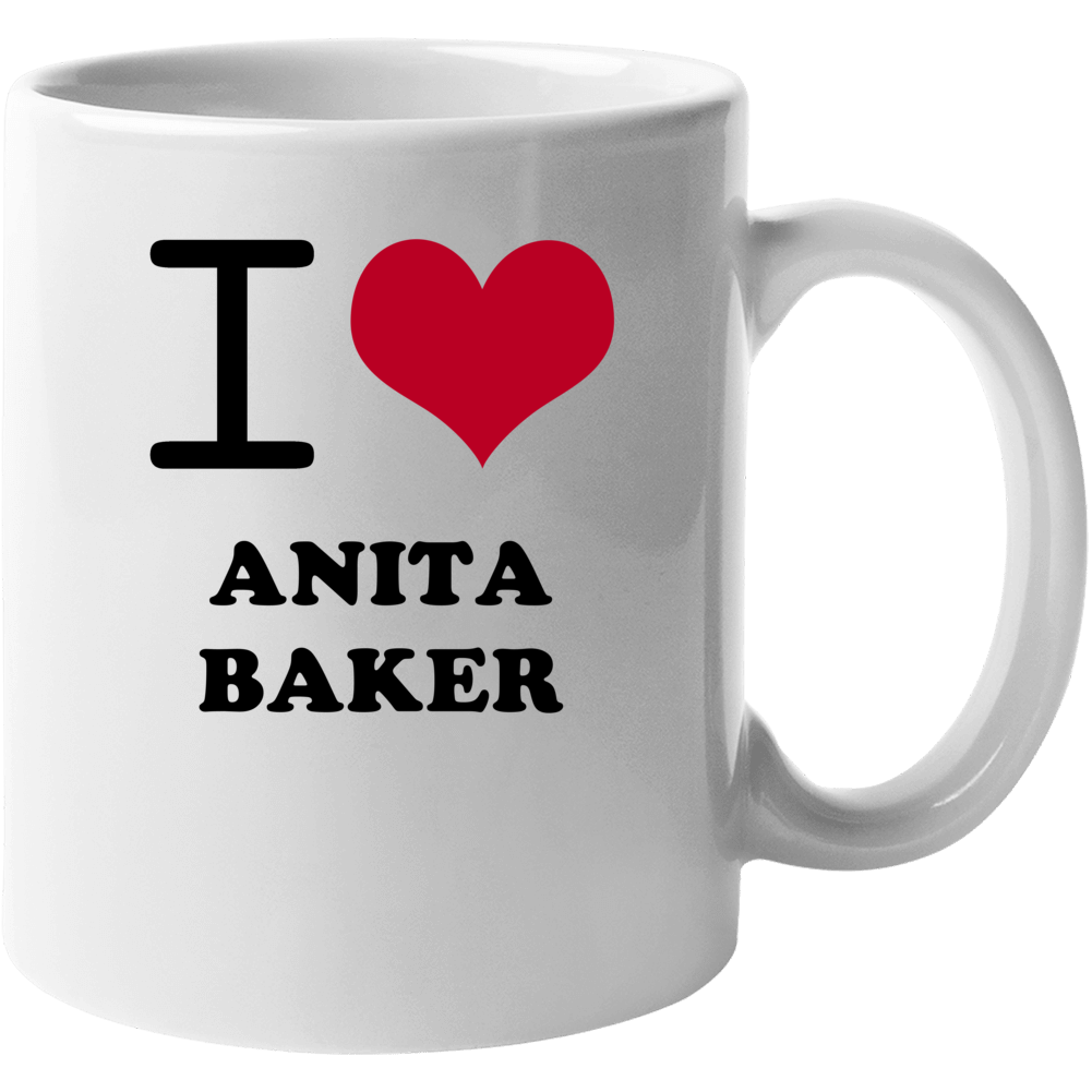 I Heart Anita Baker Hollywood Walk Of Fame Mug