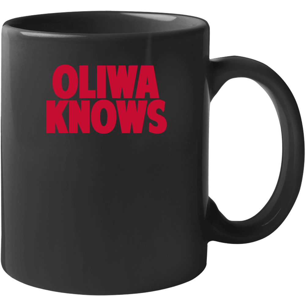 Krzysztof Oliwa Knows Columbus Hockey Player Sports Fan Mug