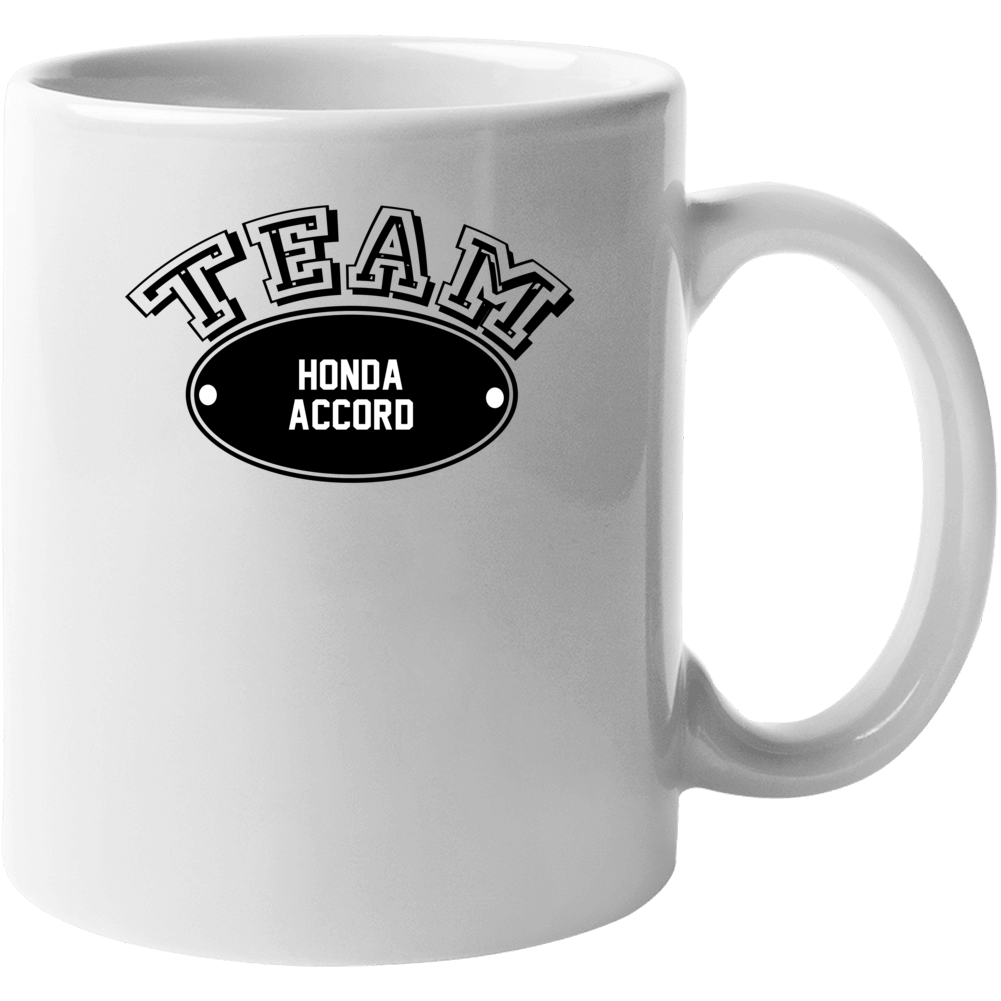 Team Honda Accord Car Enthusiast Mug