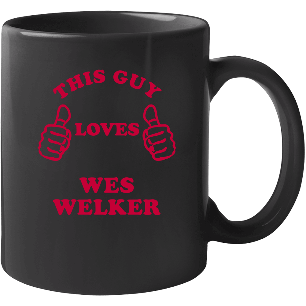 Wes Welker This Guy Loves Football Sports New England Mug Wes Welker This Guy Loves Football Sports New England Mug
