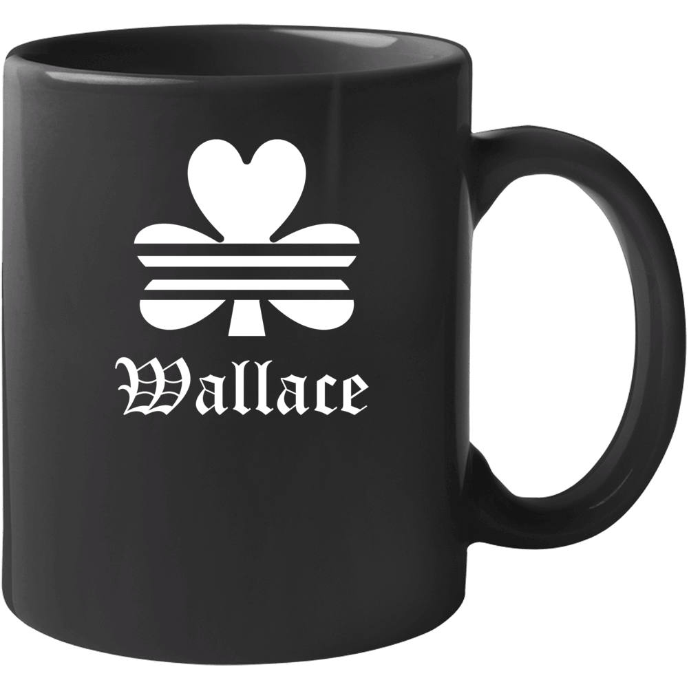 St Patricks Day Beer Drinking Wallace Irish Last Name Cool Mug St Patricks Day Beer Drinking Wallace Irish Last Name Cool Mug
