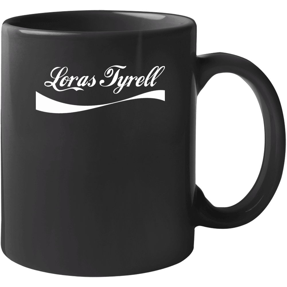 Loras Tyrell Tv Show Character Cola Parody Mug Loras Tyrell Tv Show Character Cola Parody Mug