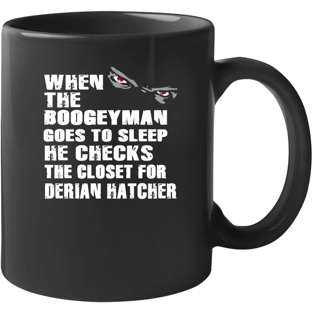 The Boogeyman Checks The Closet For Derian Hatcher Dallas Hockey Playe