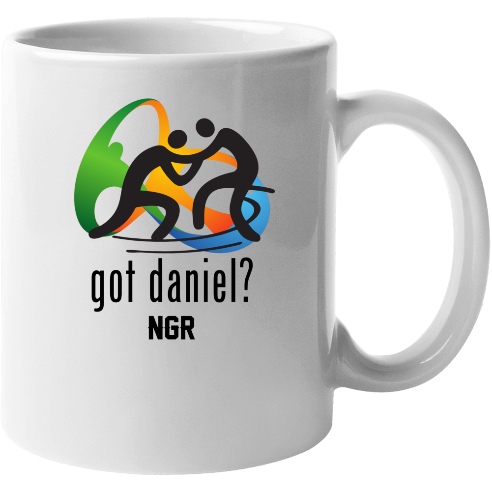 Got Amas Daniel Wrestling Team Nigeria Olympics Mug Got Amas Daniel Wrestling Team Nigeria Olympics Mug