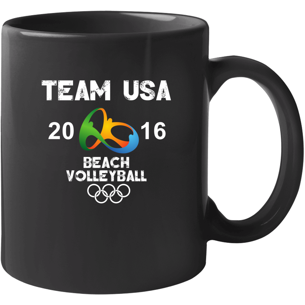 Usa Beach Volleyball Team Rio 2016 Olympic Games Sport Mug