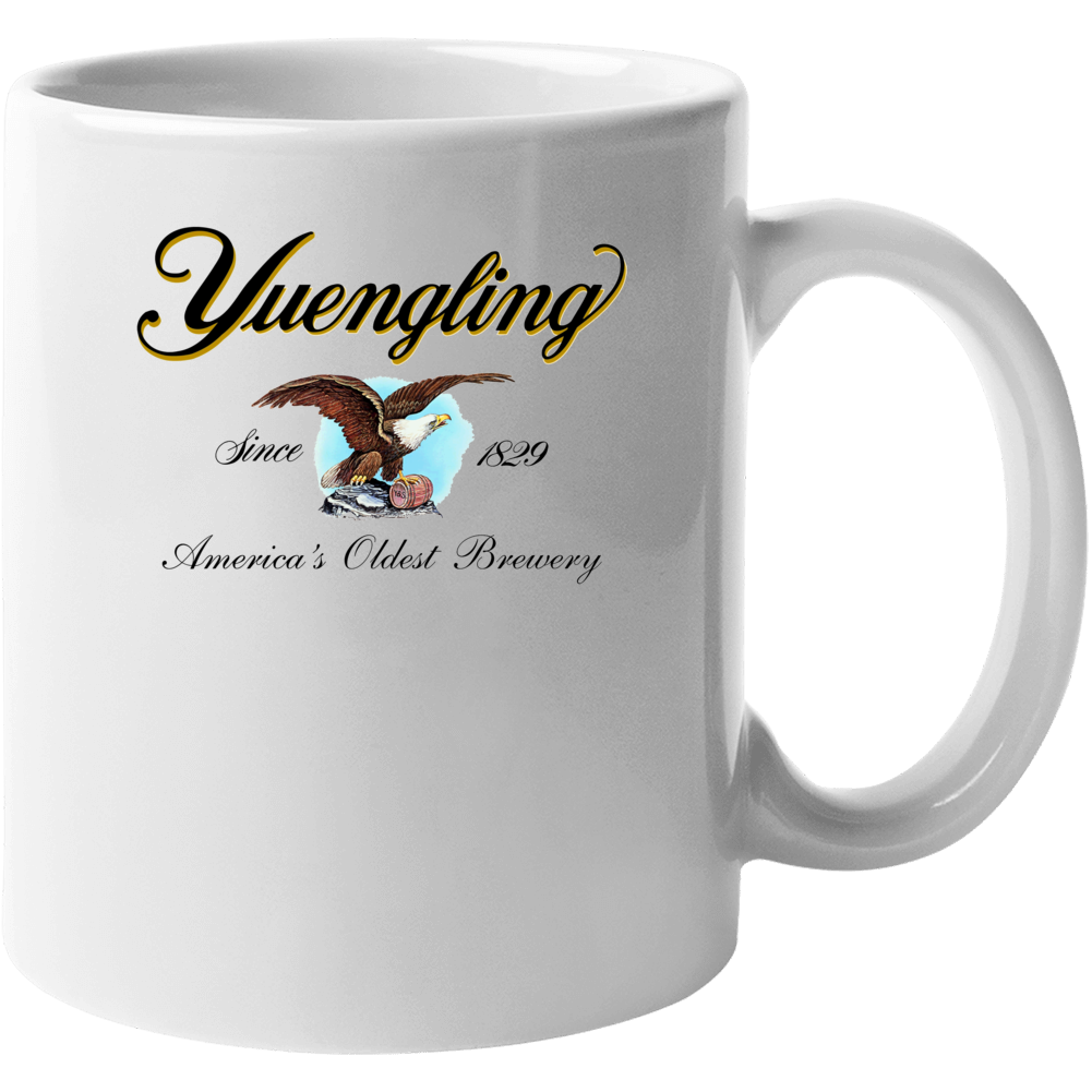 Yuengling Brewery Cool Eagle Beer Logo Mug