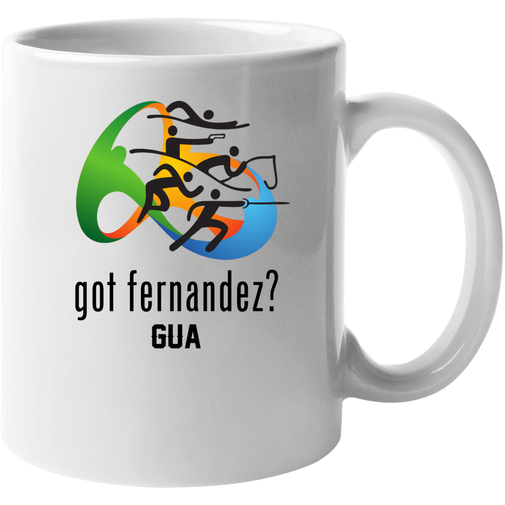 Got Charles Fernandez Penthalon Team Guatemala Olympics Mug Got Charles Fernandez Penthalon Team Guatemala Olympics Mug