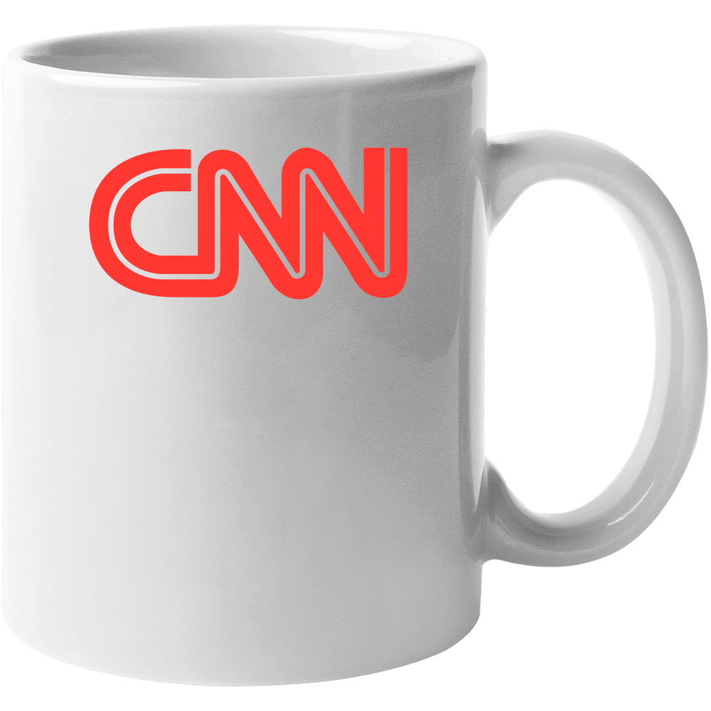Cnn Tv Channel Cool Television Station Logo Mug Cnn Tv Channel Cool Television Station Logo Mug