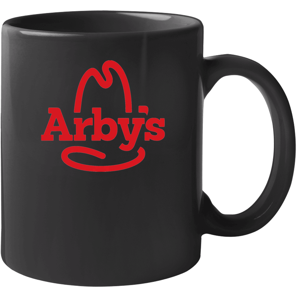 Arbys All Red Logo Mug