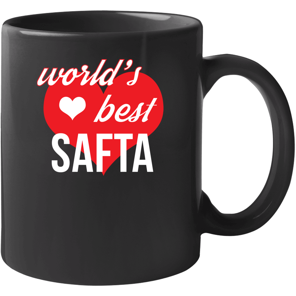 World's Best Safta Hebrew Grandmother Mug