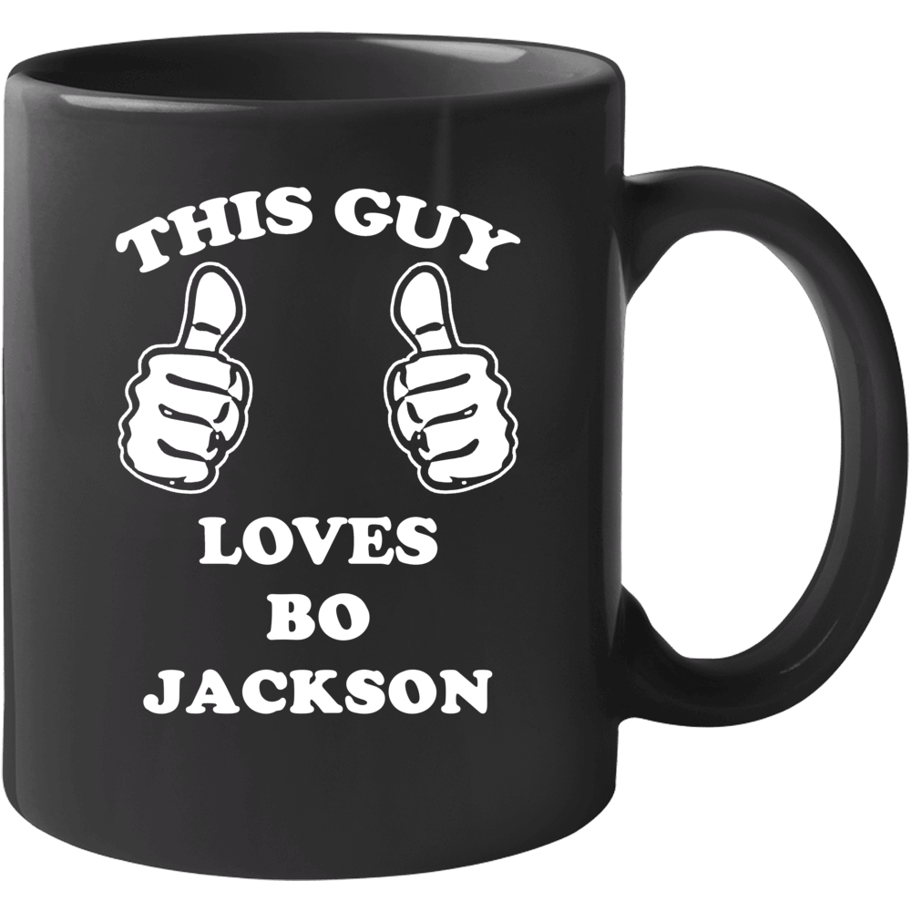 Bo Jackson Kansas Sports This Guy Loves Mug