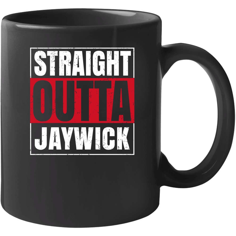 Straight Outta Jaywick England City Grunge Parody Mug